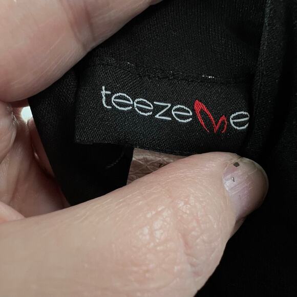 Teeze Me Cross Waist Sheath Career Dress With Pockets Size 1 - Picture 5 of 7